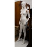 A female mannequin formerly used by The Friends of Mitcham's Corner (find Mitcham models).