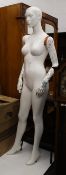A female mannequin formerly used by The Friends of Mitcham's Corner (find Mitcham models).