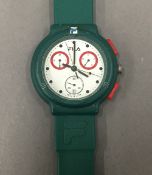 A retro Fila wristwatch. 4 cm wide.