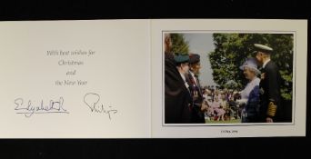 HM Queen Elizabeth II (born 1926) and HRH Prince Philip,