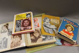 A collection of Shirley Temple memorabilia