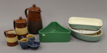 A quantity of Denby, Doulton, etc.