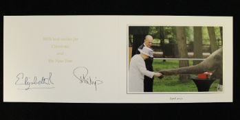 HM Queen Elizabeth II (born 1926) and HRH Prince Philip,