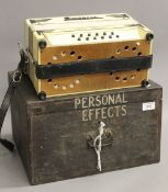 A vintage Halia Special accordion. 31 cm wide.