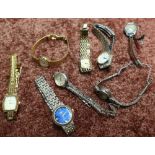 Selection of various assorted ladies vintage wristwatches including Seiko