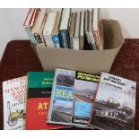 Selection of various railway related books, in one box, including London's Lost Railways, The