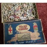 Vintage boxed railway GWR jigsaw puzzle