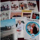 Large quantity of military tattoo and parade programmes, booklets etc including Trooping the