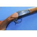 Baikal 12 bore single barrel shotgun, with 28 1/2 inch barrel, serial no. K11660 (shotgun