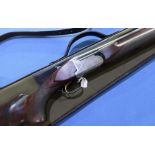 Parker-Hale 12 bore over & under ejector shotgun with single trigger action, 30 inch barrels,