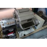 Large selection of mid - late 20th C Cold War era military electronics, including Siemens printing