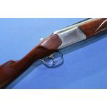 Baikal 12 bore over and under ejector shotgun with 27 inch barrels, serial no. X14623 (shotgun