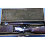 As new cased Beretta SO4 Skeet 12 bore over & under side-lock ejector shotgun, with 28 inch barrels,