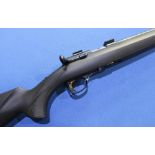 Browning .17 HMR bolt action rifle, with barrel screw cut sound moderator, serial no. 20878 ZY253 (