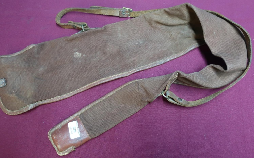 Brady canvas and leather gun slip