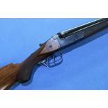 Bayard 16 bore side by side shotgun 29 inch barrels and 14 1/3 inch pistol grip stock, serial no.