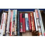 Selection of military related, mostly hardback books on various subjects, including Weapons Of The