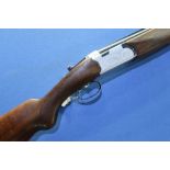 Beretta S56E 12 bore over and under ejector shotgun with 28 inch barrels, and 14 1/4 inch semi