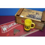 Selection of Winchester related items including three rubberised mats, a Big Shot mug, Winchester