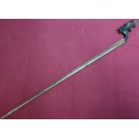 Steel socket bayonet with 21.5 inch tri-form blade