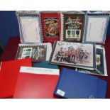 Collection of reference books relating to Johnson's Cornflower Cards, Big Book of Soldiers, Crests