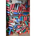 Selection of various paper and plastic cased 12 & 16 bore shotgun cartridges of various manufacturer