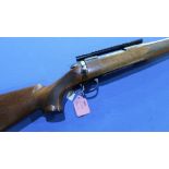 BSA bolt action .243 rifle with scope rail serial no. 11R5960 (section one certificate required)