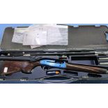 Brand new cased Beretta A400 Xcel 12 bore semi auto shotgun with multi-chokes, coloured action and