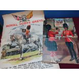 Royal Scotch Greys Scotland Forever Royal Armoured Corp recruitment poster (50.5cm x 76cm) (torn)