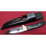 Boxed as new Elk Ridge sheath knife ER-101, with sheath