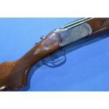 Lanber 12 bore over & under ejector shotgun with 28 inch barrels and 14 1/2 inch pistol grip