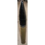 Composite display model of a 1940 RHS167 C-22 artillery shell (88cm high)