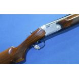 Beretta 686 12 bore over & under ejector shotgun with 28 inch barrels, choke 1/2 & 1/4, with 14 1/