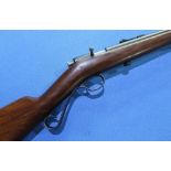 Winchester Model 1904 .22 bolt action rifle, serial no. NVN (section 1 certificate required)