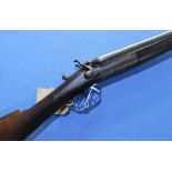 J. S. Boreham 28 bore hammer gun with 26 1/4 inch barrels, serial no. 9229 (shotgun certificate