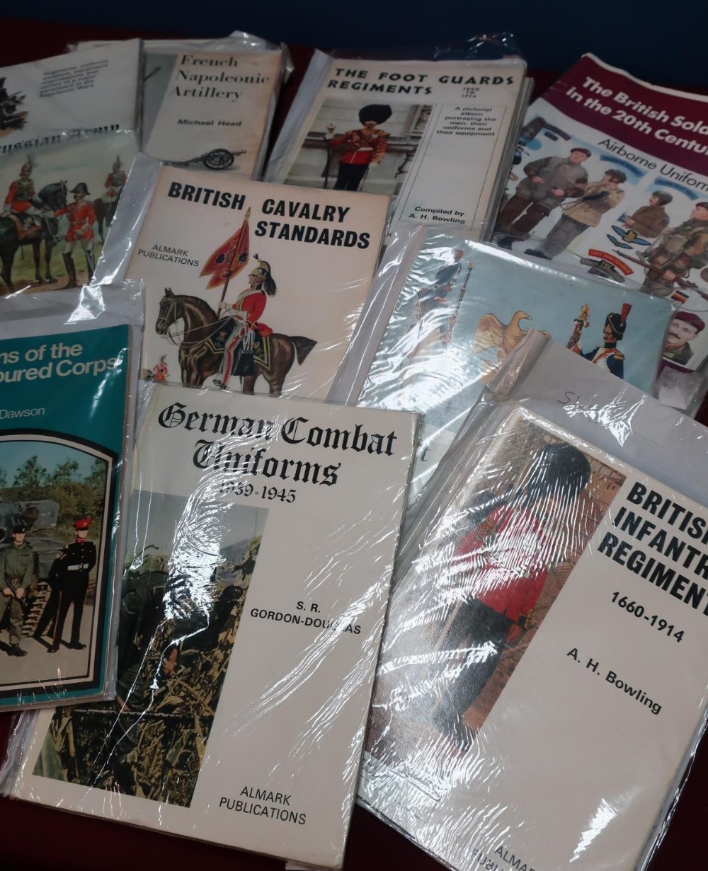 Large quantity of various military regimental journals, publications, handbooks etc including