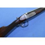 Alfred Field & Co London side by side .410 shotgun with 27 inch barrels and 14 1/4 inch straight