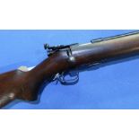 Winchester Model 69a .22 bolt action rifle with rear adjustable sight aperture, serial no. 5362 (
