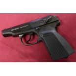 Baikal CO2 .177 metal BB air pistol MP654K with original box, accessories and spares