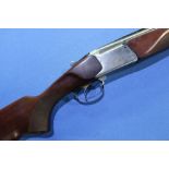 Baikal 12 bore over & under ejector shotgun with 27 inch barrels and 14 1/4 inch pistol grip