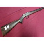 W. Watson 308 High Holburn London, Martini action rook type rifle with 26 inch barrel, with fixed