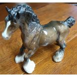 Beswick shire horse