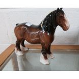 Beswick Clydesdale type horse
