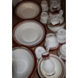 Extremely large and comprehensive Duchess Winchester pattern part tea and dinner service, in two