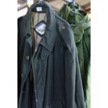 Bugatti overcoat and a military style green waterproof jacket (2)