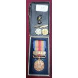 Cased Japanese military medal, Japanese WWII imperial time expired soldiers league special members