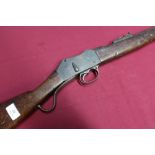 Martini Henry mark 3 carbine with 20 1/4 inch (cut) barrel with adjustable rear ladder sights,