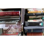 Two boxes of military related books on various subjects, mostly first and second world wars