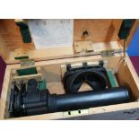 Cased gun sighting telescope G.376