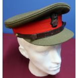 British Army staff officers no.2 service dress peaked cap